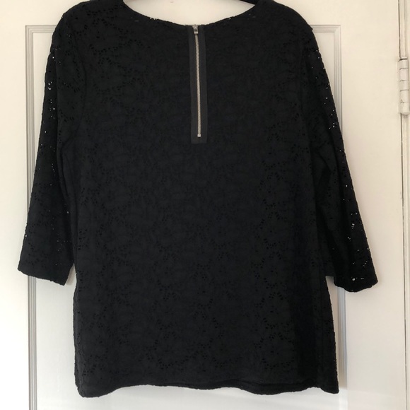 Alfani 2 piece black blouse and skirt - Picture 4 of 5